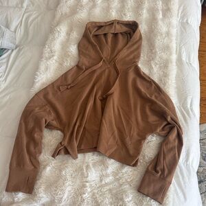Altar’d State - Brown Hooded Women's Sweater